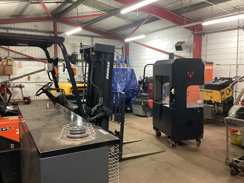 An image of the inside of the unit.